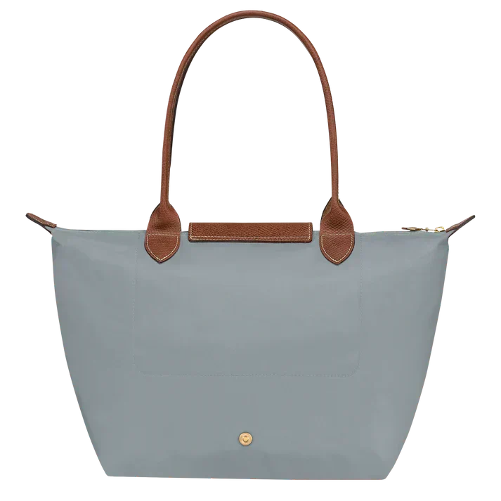 Longchamp Le Pliage Medium Tote – Steel