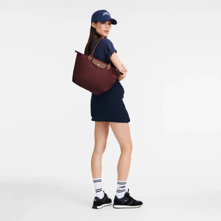 Longchamp Le Pliage Medium Tote – Burgundy