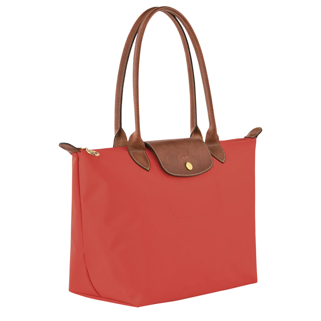 Longchamp Le Pliage Medium Tote – Tomato