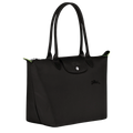 Longchamp Le Pliage Medium Tote – Black Recycled Canvas