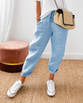 RELAXED LINNEN BROEK VOOR DAMES