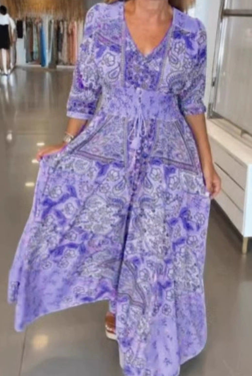 MAXI-PRINTJURK VOOR DAMES