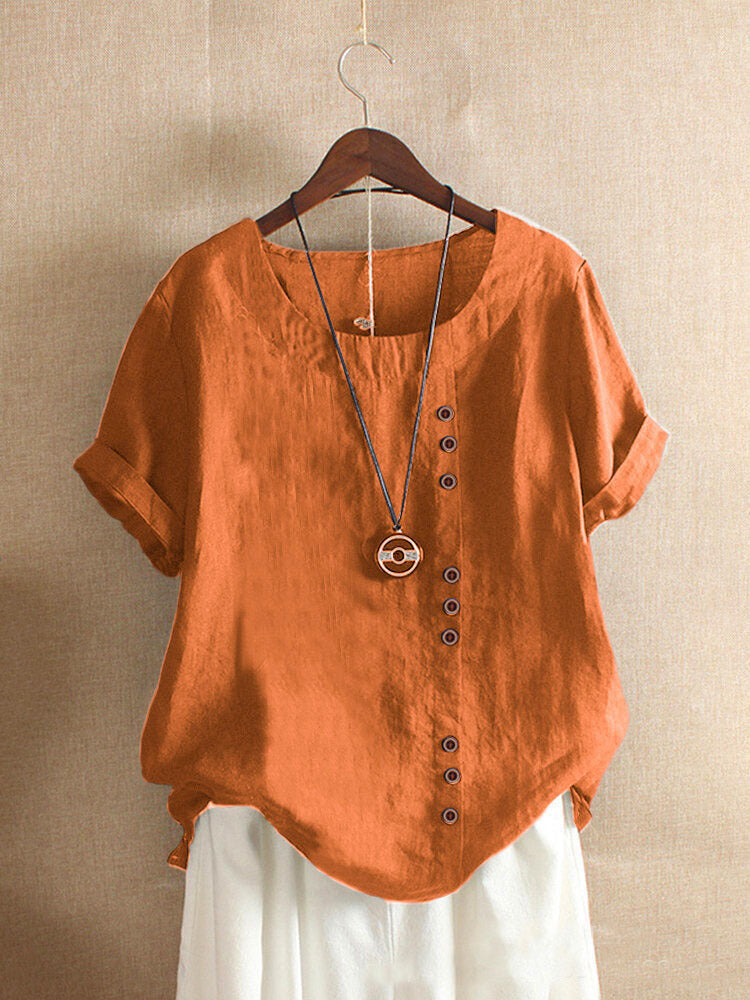 Katoenen blouse voor dames