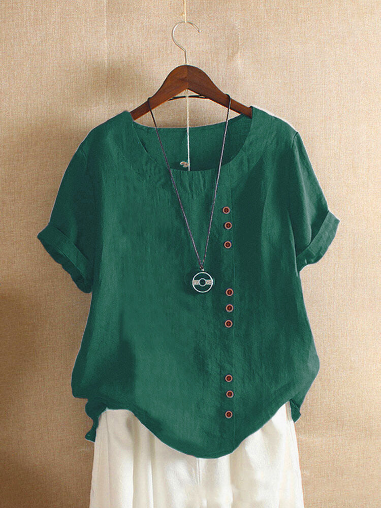 Katoenen blouse voor dames