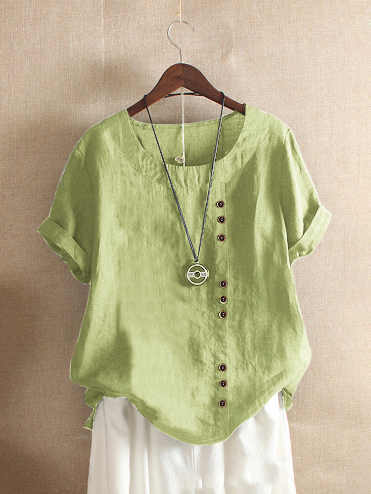 Katoenen blouse voor dames
