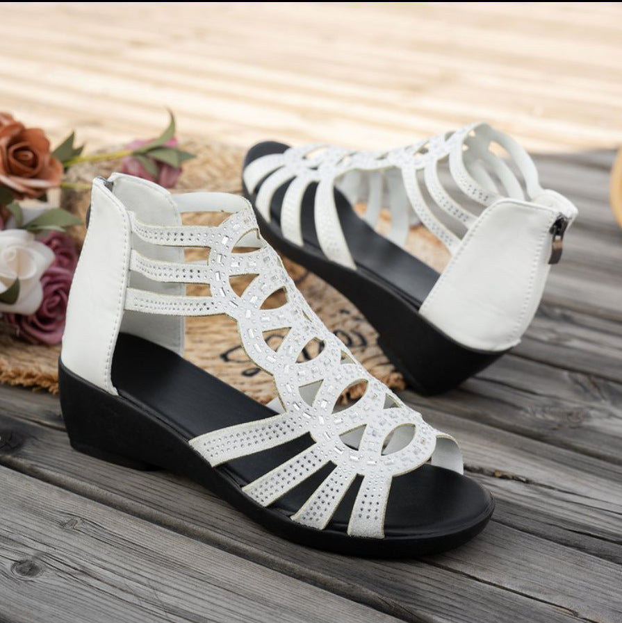 CHIQUE SANDALEN MET SLECHTHAK VOOR DAMES