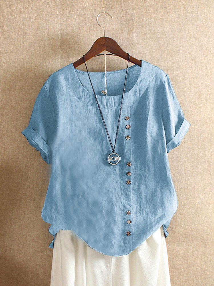Katoenen blouse voor dames