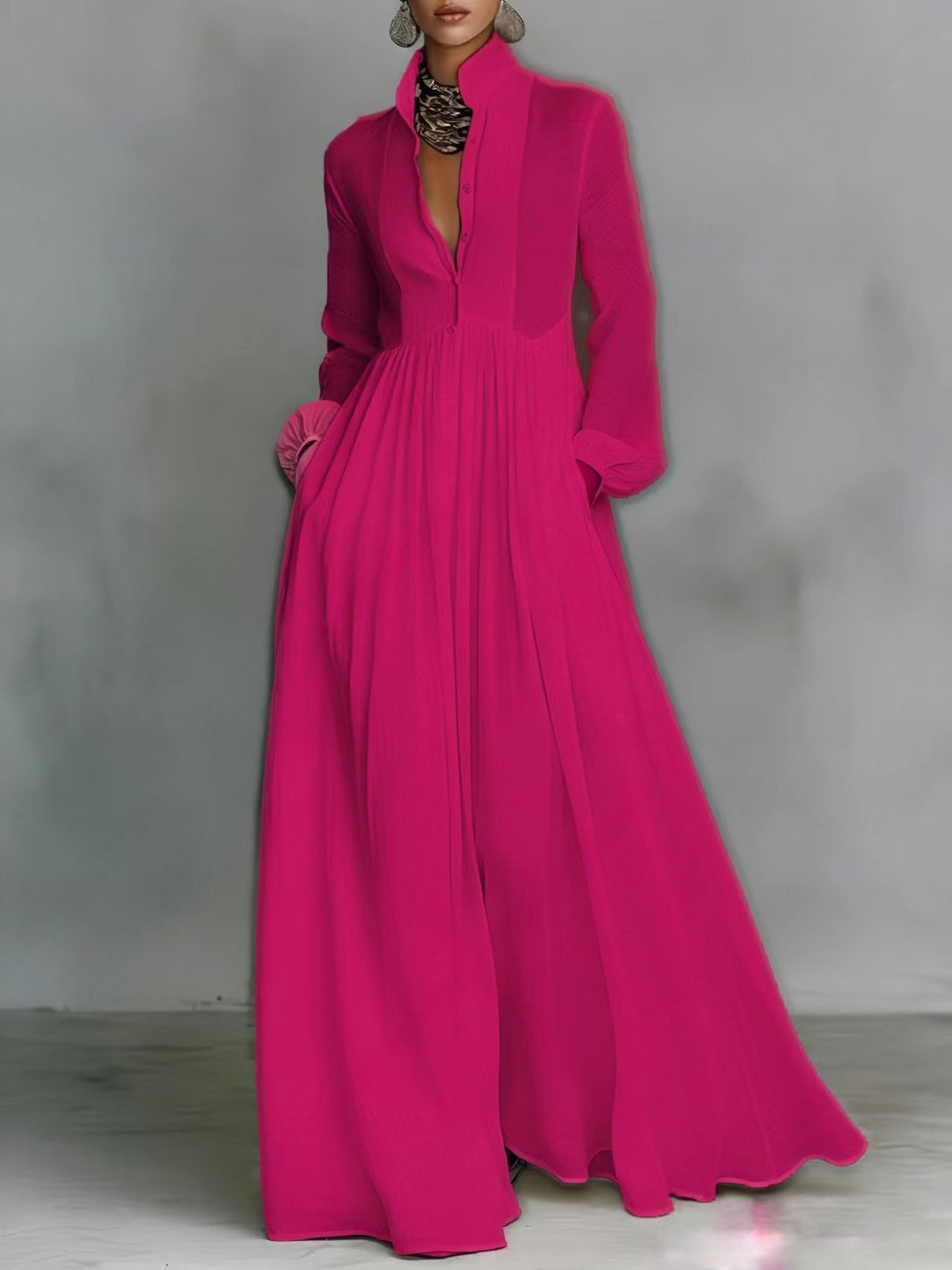 CHIQUE MAXI-JURK VOOR DAMES