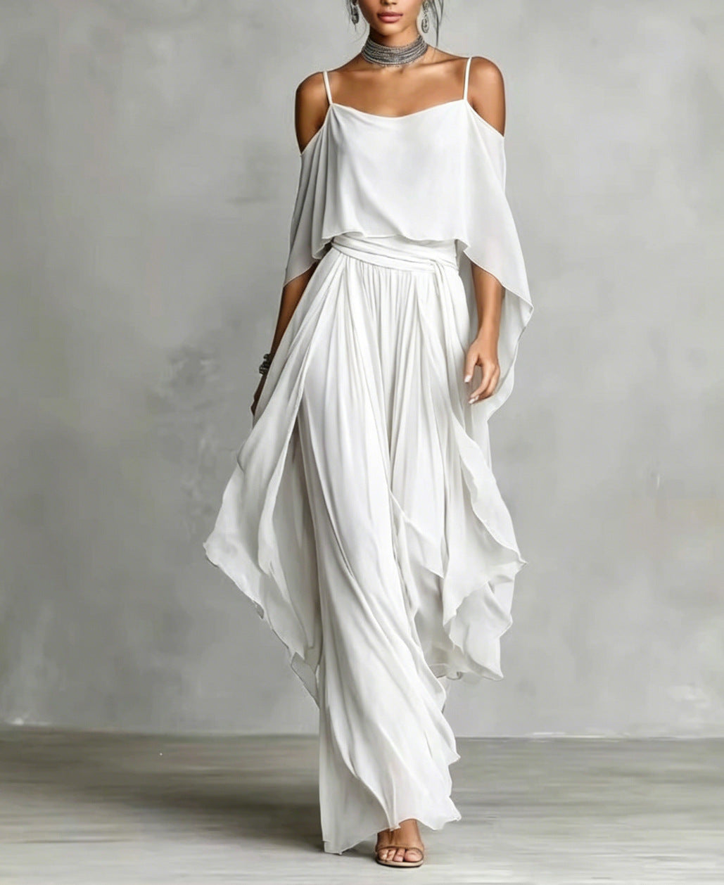 ELEGANTE CHIFFONSET VOOR DAMES