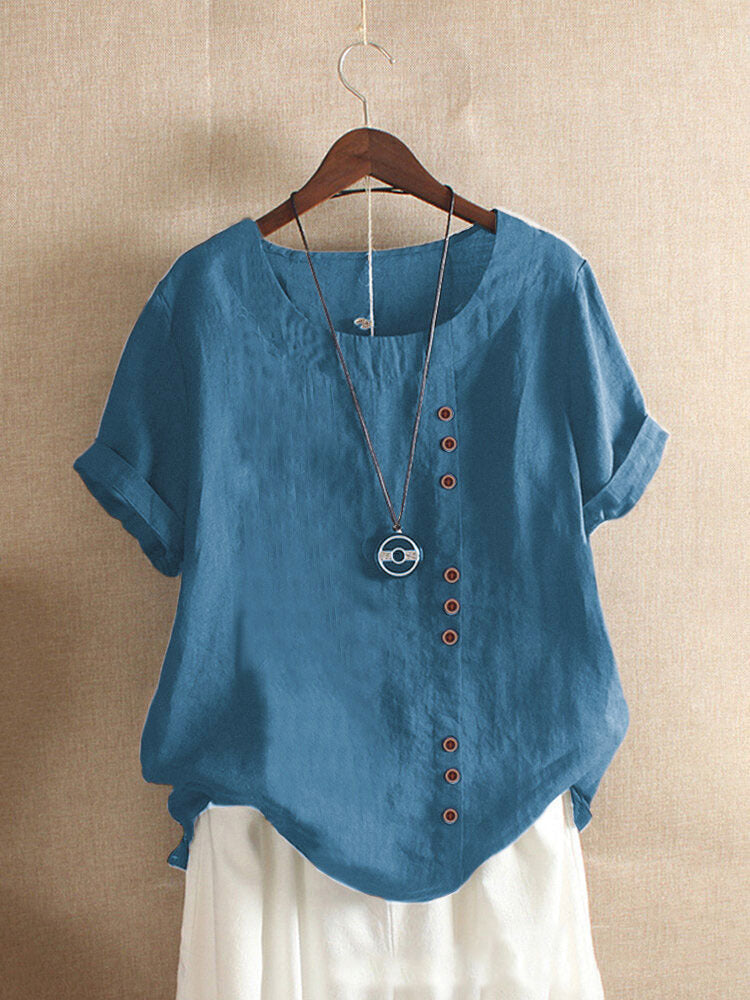 Katoenen blouse voor dames