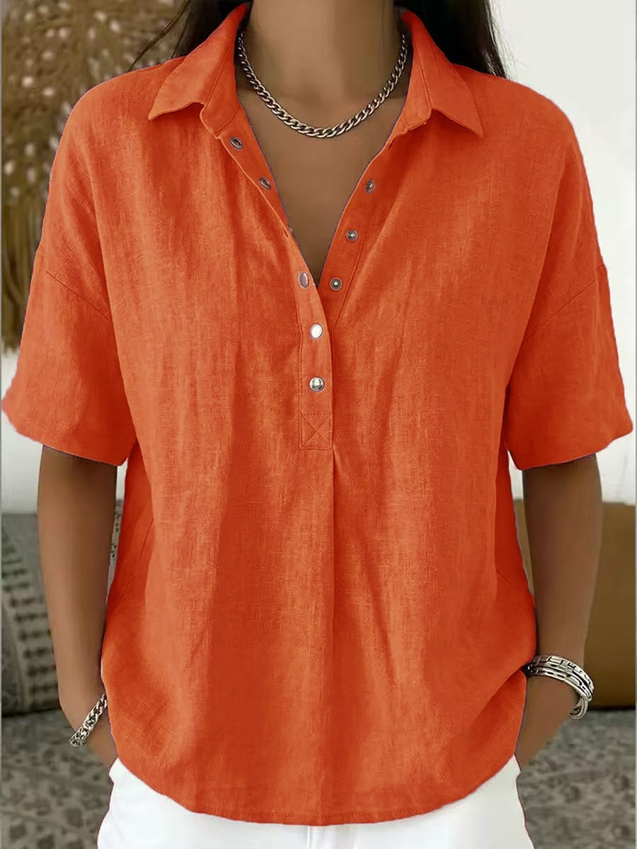 Chique blouse met kraag voor dames