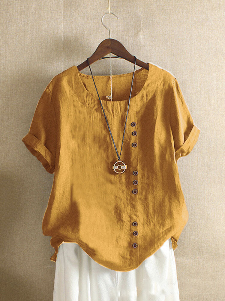 Katoenen blouse voor dames