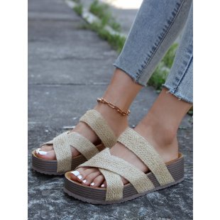 OPEN TEENSANDALEN VOOR DAMES