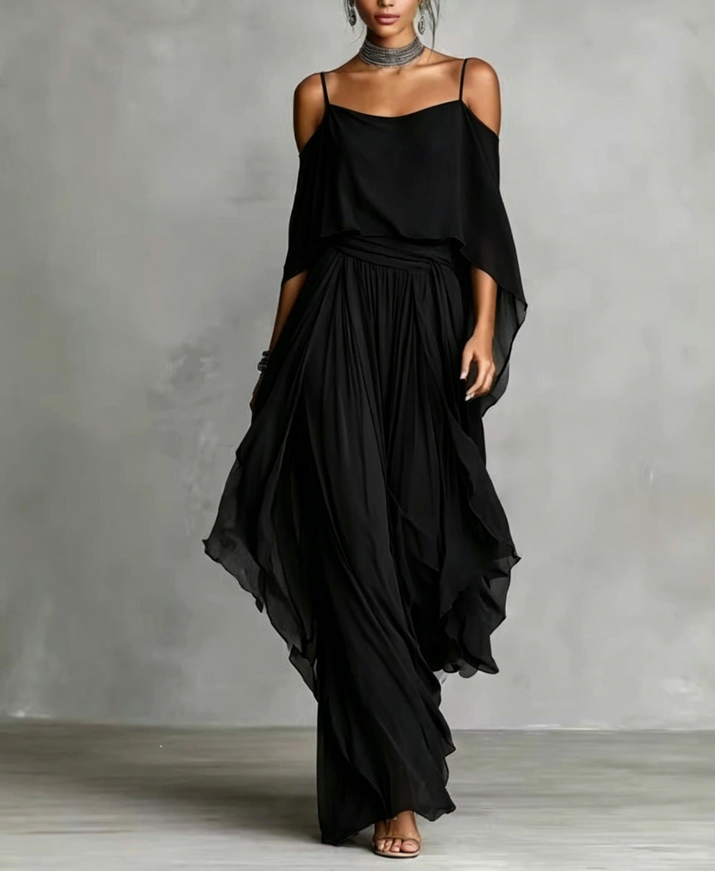 ELEGANTE CHIFFONSET VOOR DAMES