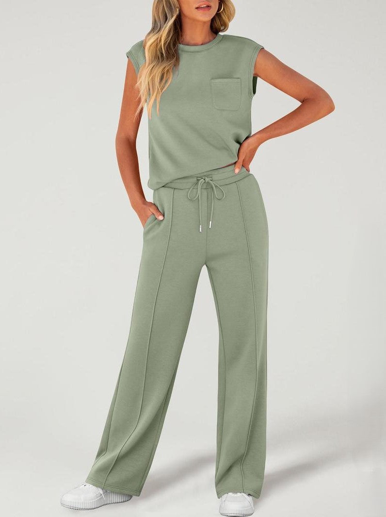 ZOMERSET MET BIJPASSENDE TOP EN BROEK VOOR DAMES