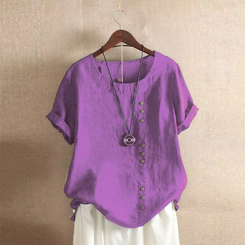 Katoenen blouse voor dames