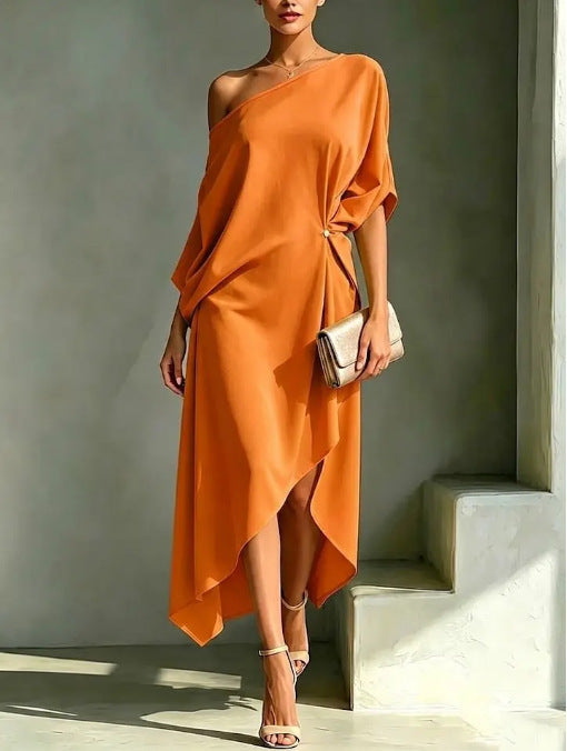 ASYMMETRISCHE CHIQUE JURK VOOR DAMES
