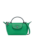 Longchamp Le Pliage Mini Leather Bag – Green