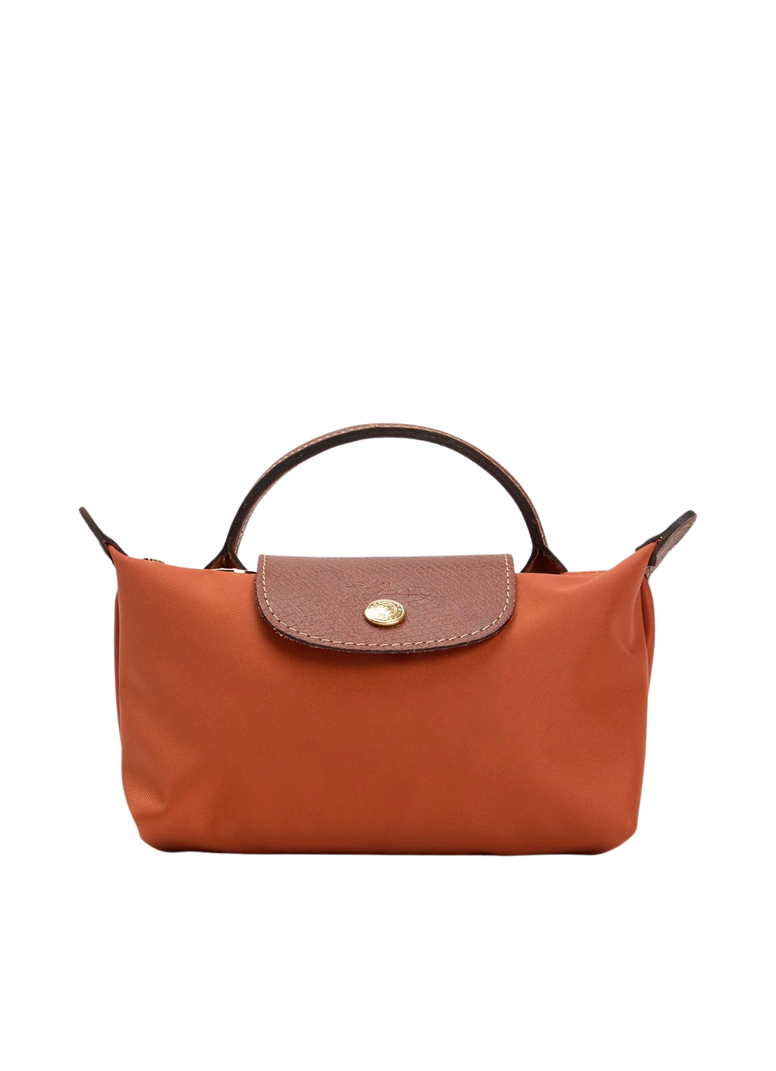 Longchamp Le Pliage Handbag XS – Orange Terracotta