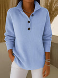 Florence | V-Hals Polo Sweater