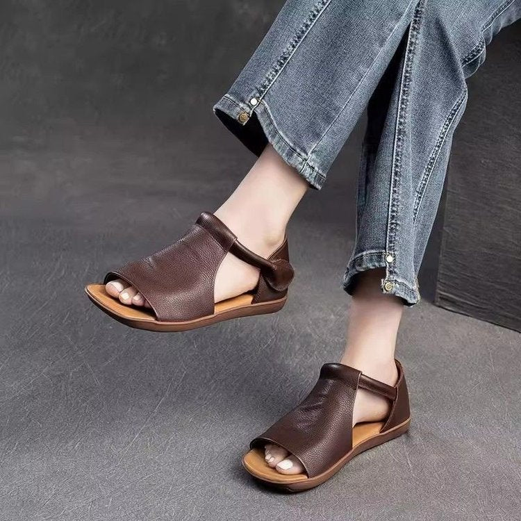 SANDALEN MET GEKNOOPT RIEM VROUWEN