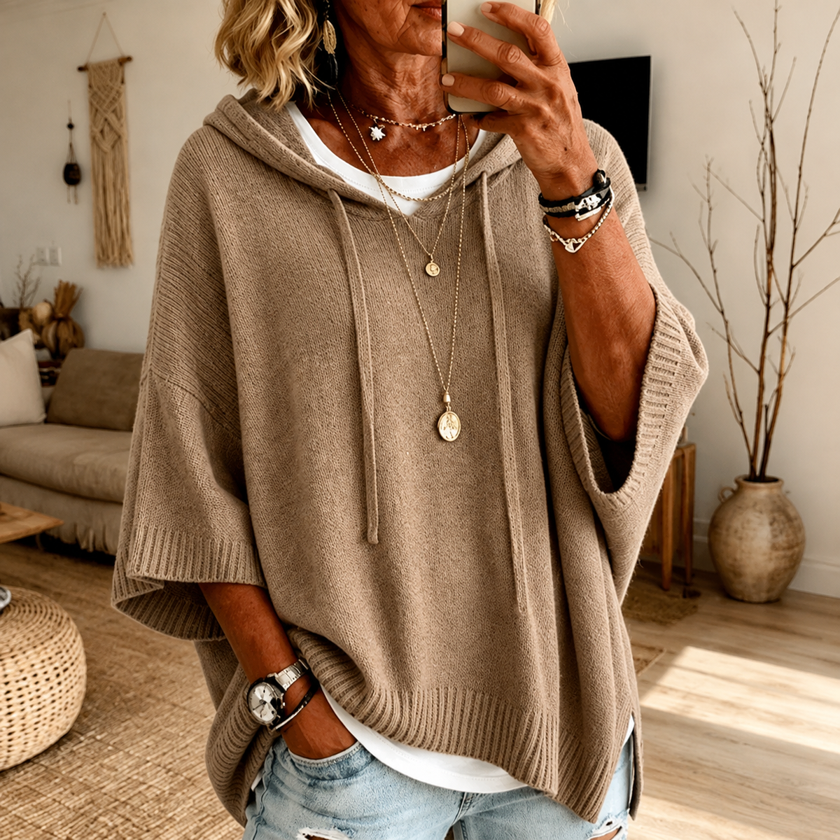 Gerdien in taupe