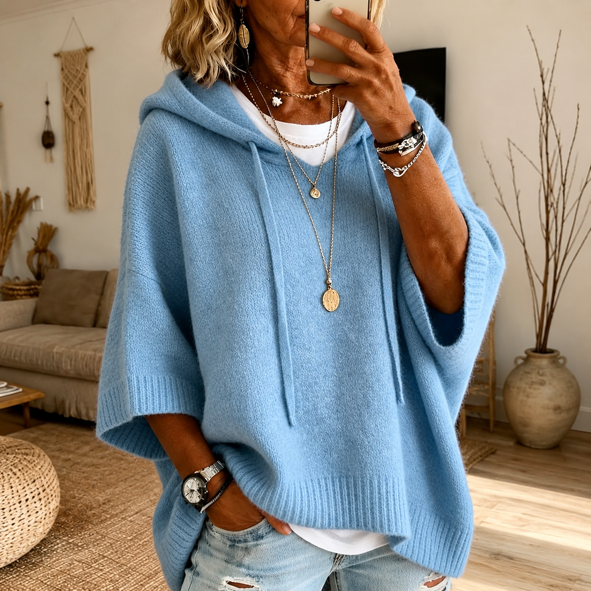 Femmy in lichtblauw