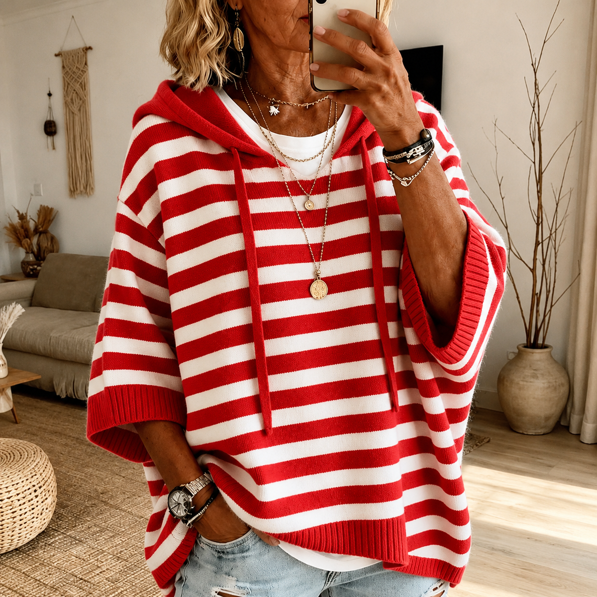 Elsbeth in rood