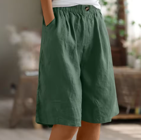 WIJDE SHORTS VOOR DAMES