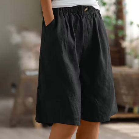 WIJDE SHORTS VOOR DAMES