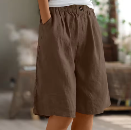 WIJDE SHORTS VOOR DAMES