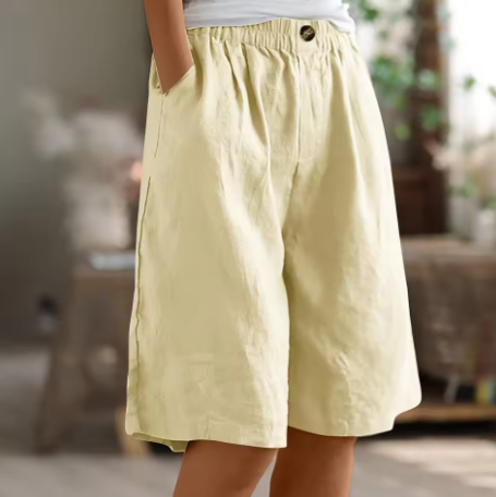 WIJDE SHORTS VOOR DAMES
