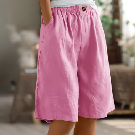 WIJDE SHORTS VOOR DAMES