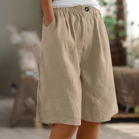 WIJDE SHORTS VOOR DAMES