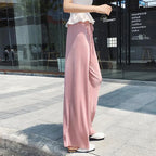 BREDE PANTALON MET PLOOIEN VOOR DAMES