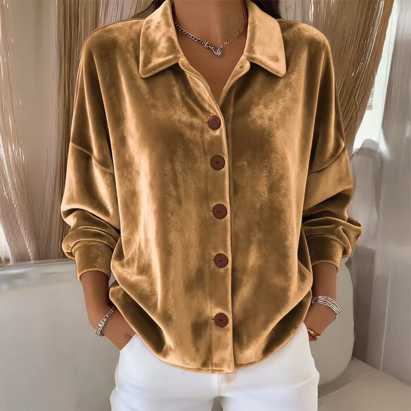 Elegante top met knopen voor dames