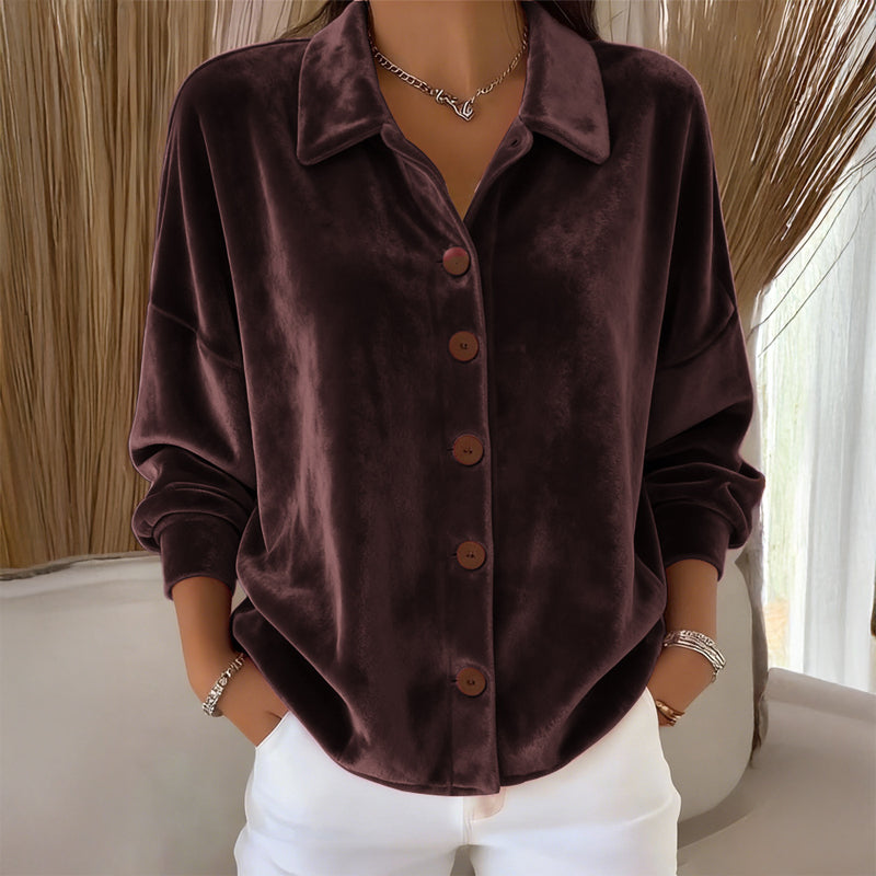 Elegante top met knopen voor dames