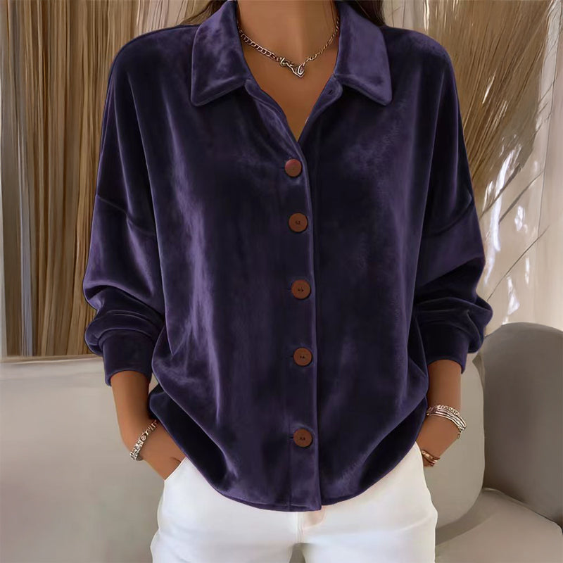 Elegante top met knopen voor dames