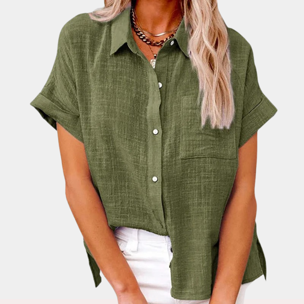 Linnen blouse voor dames