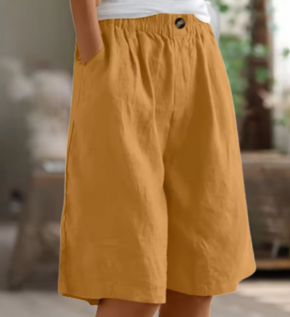 WIJDE SHORTS VOOR DAMES