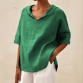 V-hals shirt voor dames