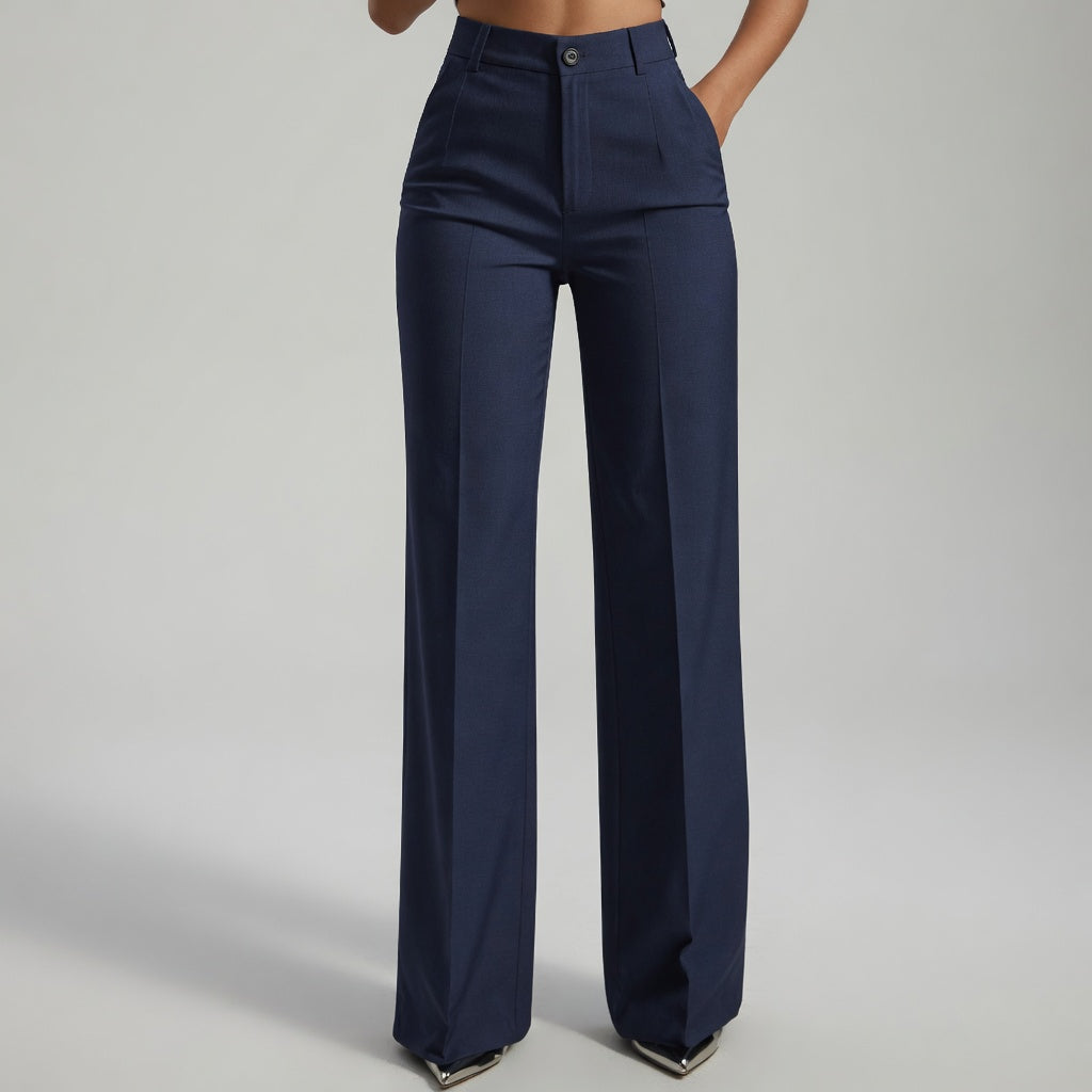 CHIQUE BROEKEN MET HOGE TAILLE VOOR DAMES