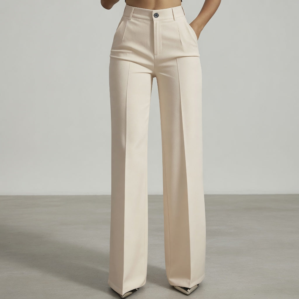 CHIQUE BROEKEN MET HOGE TAILLE VOOR DAMES
