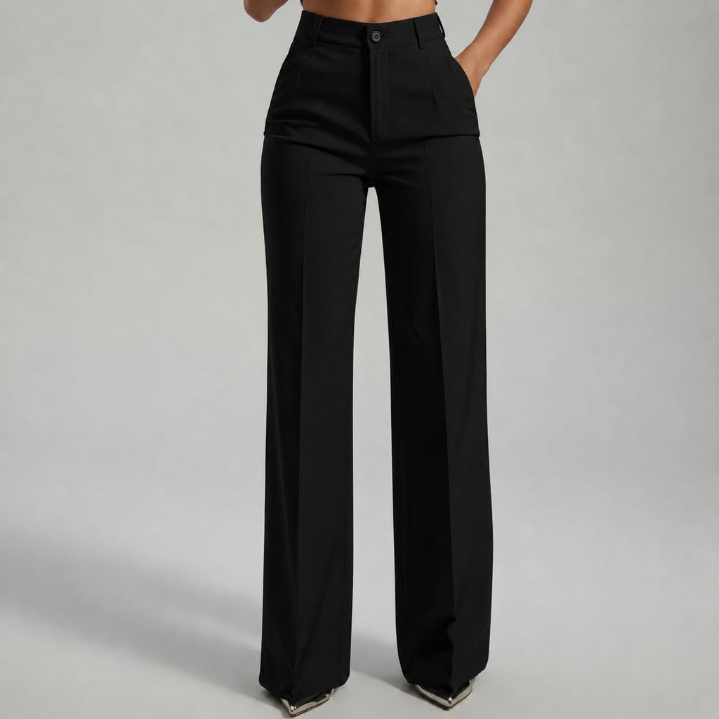 CHIQUE BROEKEN MET HOGE TAILLE VOOR DAMES
