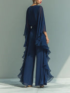 CHIFFON TWEEDELIGE SET VOOR DAMES