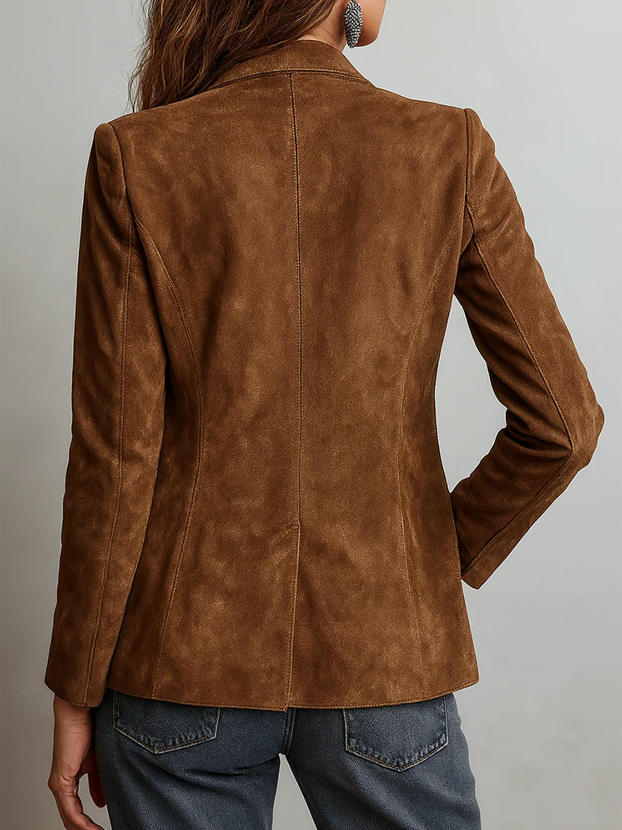 Vintage bruine blazer