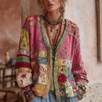 KLASSIEK PATCHWORKVEST VOOR DAMES