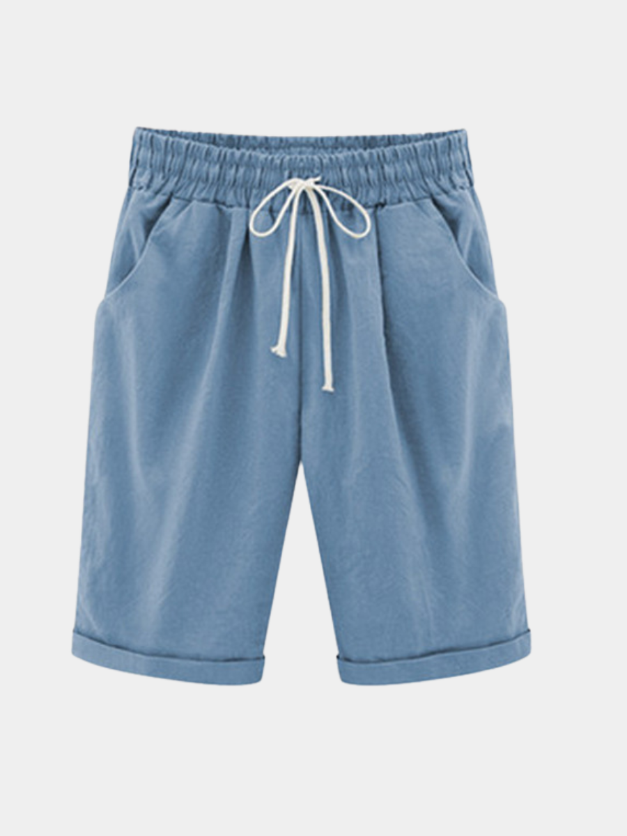 TIJDLOZE KATOENEN SHORTS VOOR DAMES