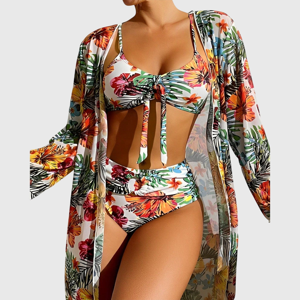 BIKINISET MET V-HALS VOOR DAMES