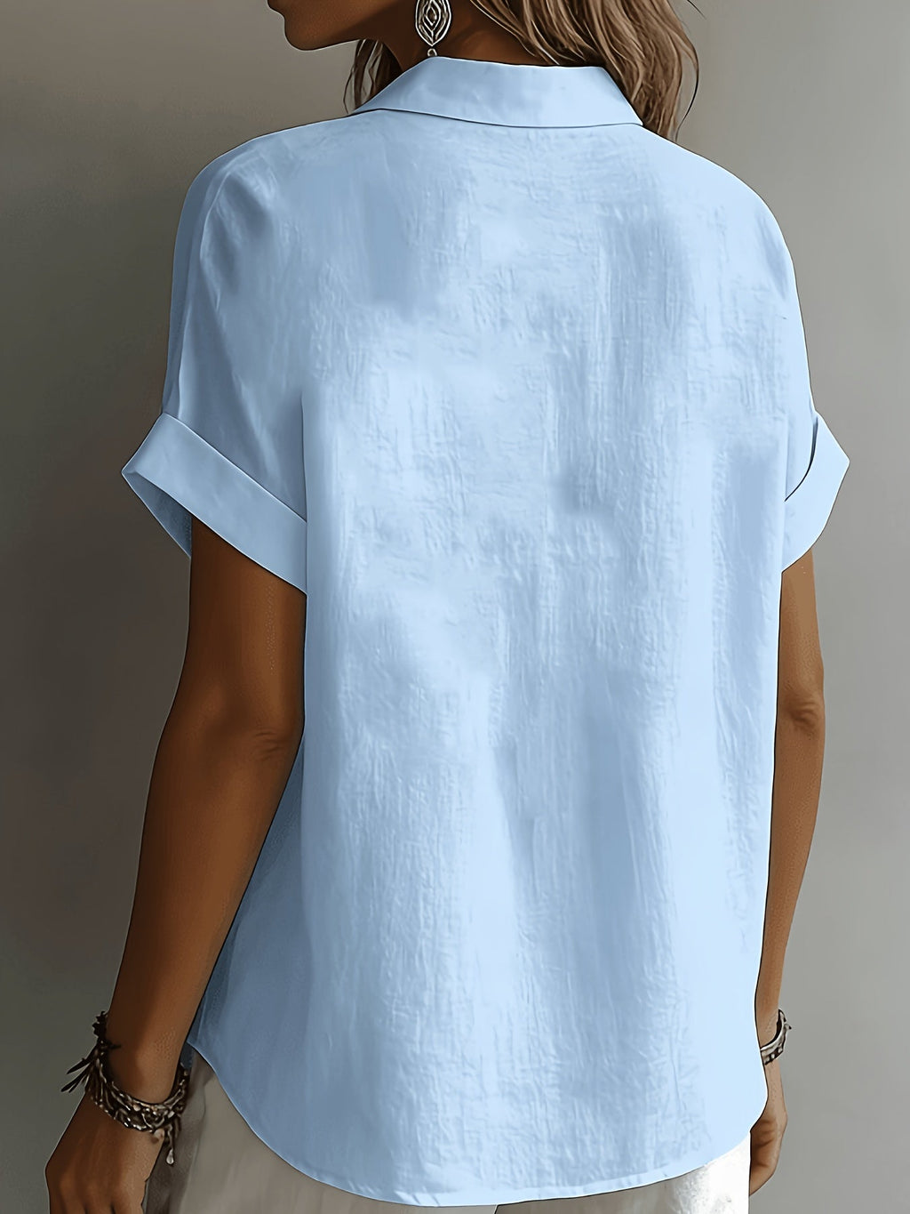 Linnen damesblouse